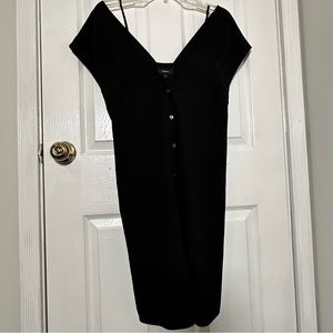 NWOT Theory Cold Shoulder Mini Dress
